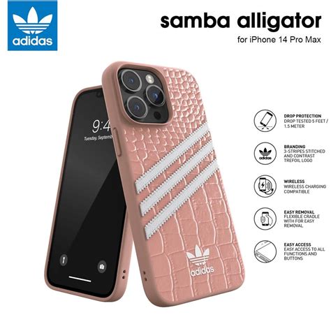 iphone 14 adidas|adidas Case Designed for iPhone 14 Pro Max (Samba Alligator .